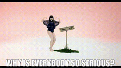 Jessie J. Singing Why Everybody So Serious GIF
