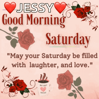 Jessy Good Morning Saturday GIF