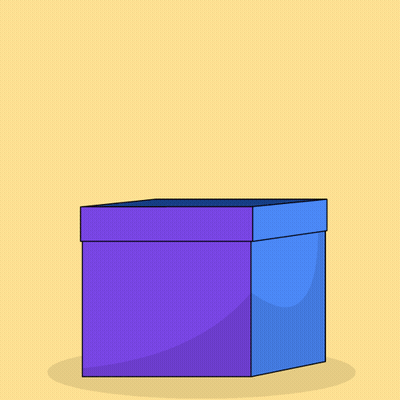 Jester In A Box Saying April Fools GIF