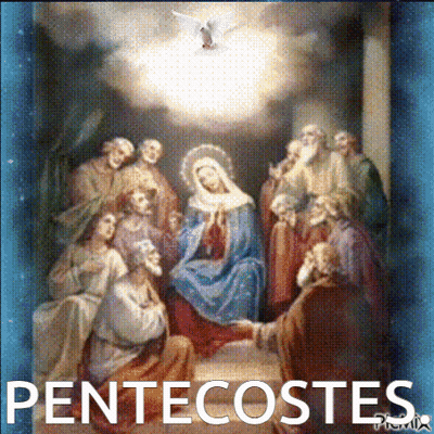 Jesus And Apostles Pentecostes GIF