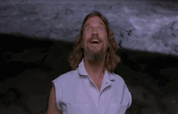 Jesus Big Lebowski Friend Laughing Hard GIF