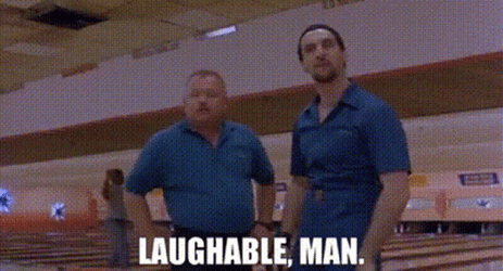 Jesus Big Lebowski Laughable Man GIF