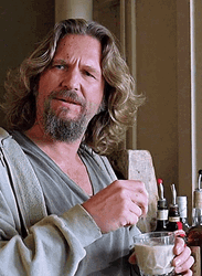Jesus Big Lebowski Stirring Milk GIF