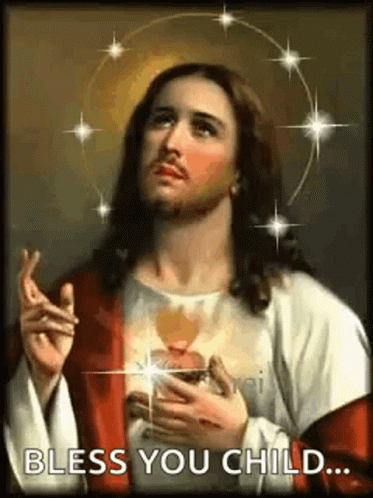 Jesus Bless You Child GIF