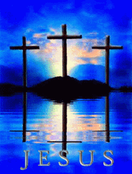 Jesus Christ Holy Cross In The Sea GIF