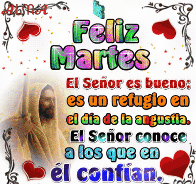 Jesus Feliz Martes GIF