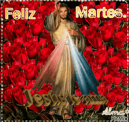 Jesus Feliz Martes GIF