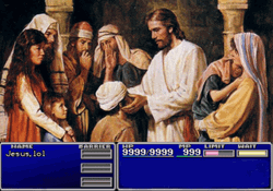 Jesus Game Screen Funny Conversation