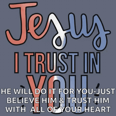 Jesus I Trust In You Poster GIF