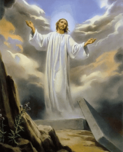 Jesus Rising From The Dead GIF