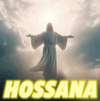 Jesus With Hosanna GIF