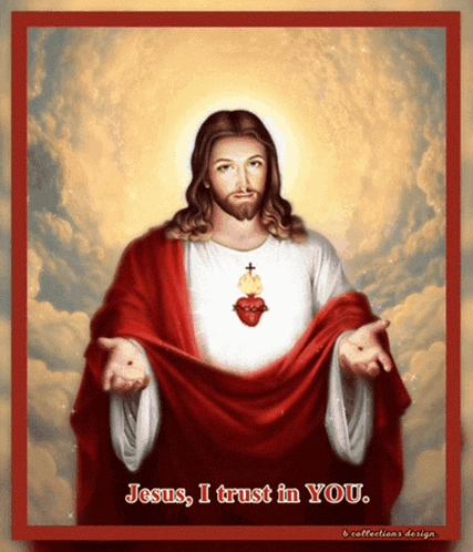 Jesus With Jesus I Trust In You GIF