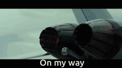 Jet Engine Close Up On My Way GIF