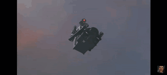 Jetpack Rush Titan Speakerman GIF