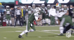 Jets Players Falling Down GIF