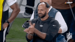 Jets Robert Saleh Clapping GIF