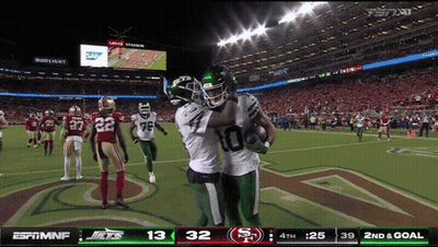 Jets Vs 49Ers Football Game On ESPN GIF