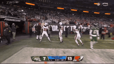 Jets Vs Browns Football Game On Prime GIF