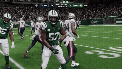 Jets Vs Patriots Football Game GIF