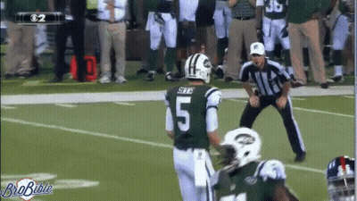 Jets Vs Patriots Football Game GIF