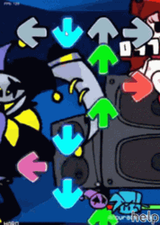 Jevil Deltarune Arrow Up Down GIF
