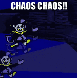 Jevil Deltarune Chaos Dance Around GIF