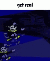Jevil Deltarune Revolving Get Real GIF