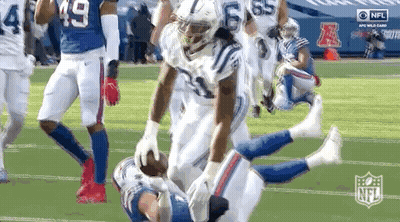 Jevon Holland Surrounded By Teammates GIF