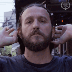 Jew Fixing My Beard GIF