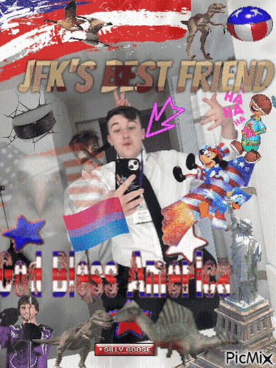 JFK's Best Friend GIF