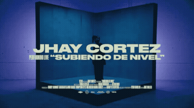 Jhay Cortez Performing Live Subiendo De Nivel Poster GIF
