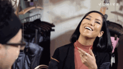 Jhene Aiko Saying Yes GIF