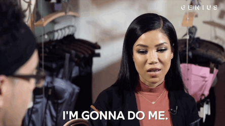 Jhene Aiko Smiling I'm Gonna Do Me GIF