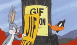 Jiffy Season Daffy Duck And Bugs Bunny GIF