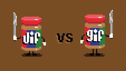 Jiffy Versus Giffy GIF