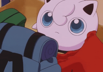 Jigglypuff Eating Bread GIF