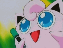Jigglypuff Happy Face GIF