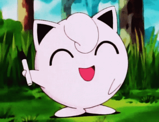 Jigglypuff Laughing Face GIF