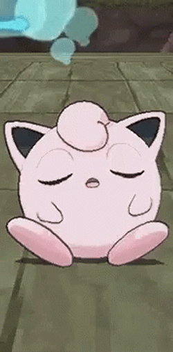 Jigglypuff Peacefully Sleeping GIF