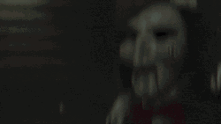 Jigsaw Creepy Red Eyes GIF