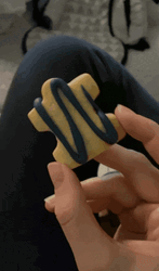 Jigsaw Puzzle Piece Shaped Cookie GIF
