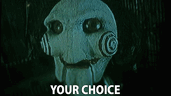 Jigsaw Saw Movie Mask GIF