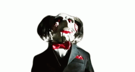 Jigsaw Wearing Suit GIF