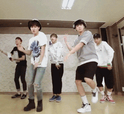 Jikook Funny Dance Practice GIF