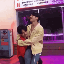 Jikook Jimin Lifting Jungkook GIF
