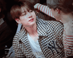 Jikook Jimin Sitting With Jungkook GIF