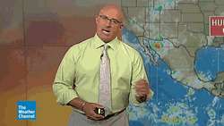 Jim Cantore Dance Weather Report GIF