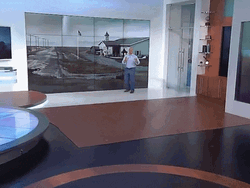 Jim Cantore That Was Close GIF