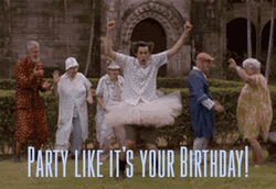 Happy Birthday Party Greeting GIF | GIFDB.com