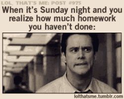 Jim Carrey Exaggerated Facial For Homework GIF